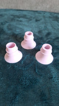 Soft pink inserts (elastic nipples)