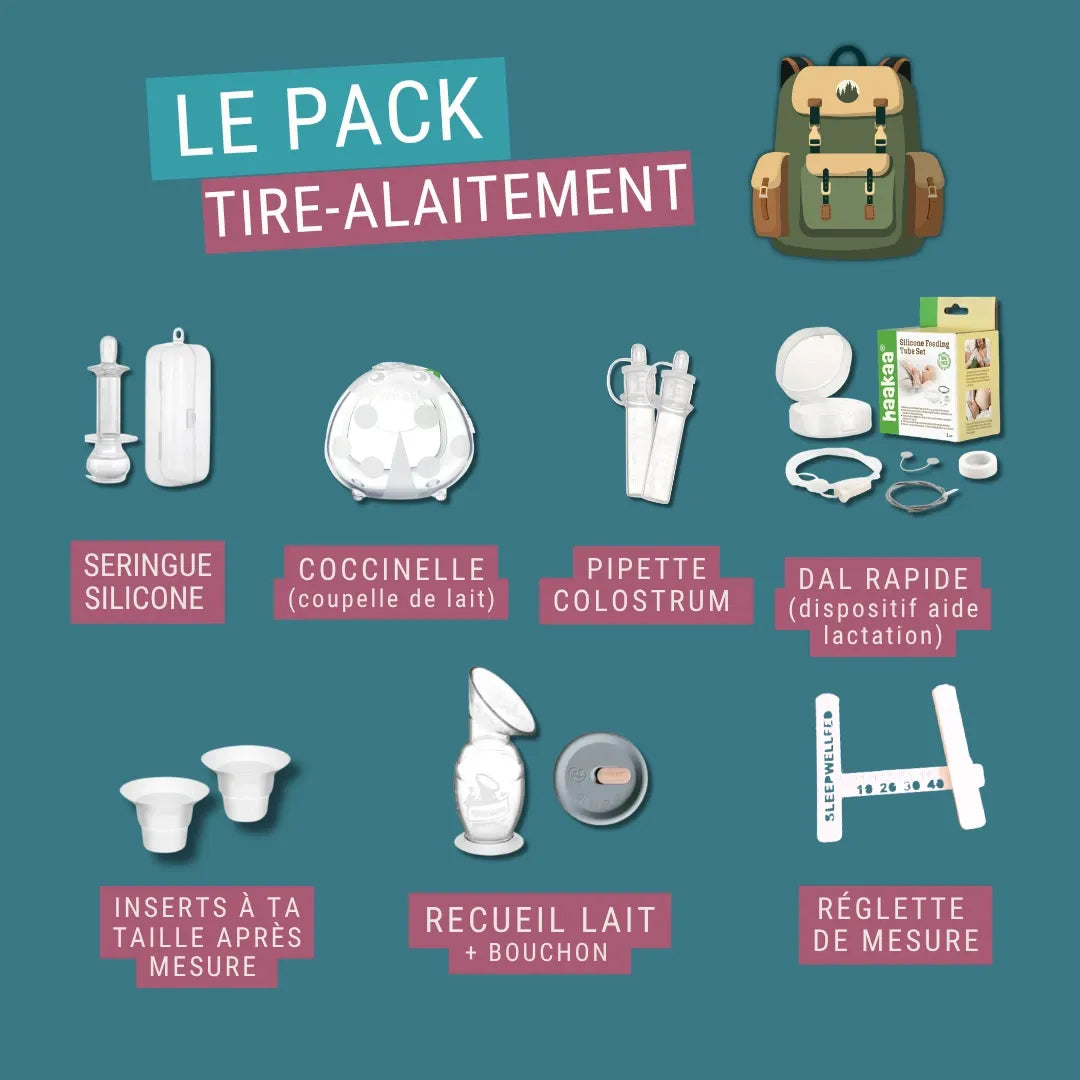 Nursing kit for new moms to be fully equipped