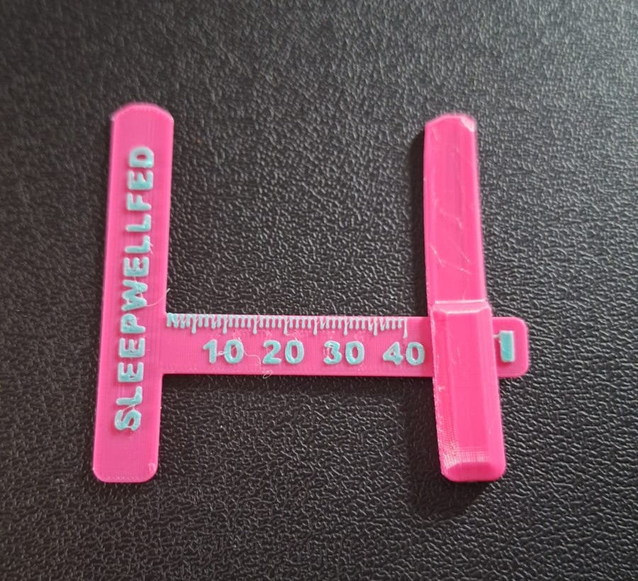 Réglette de mesure pour mamelon  NOUVELLE VERSION