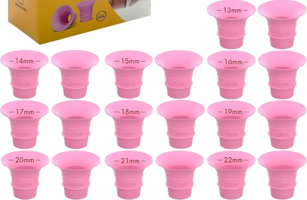 Inserts roses doux (tétons élastiques) (15)